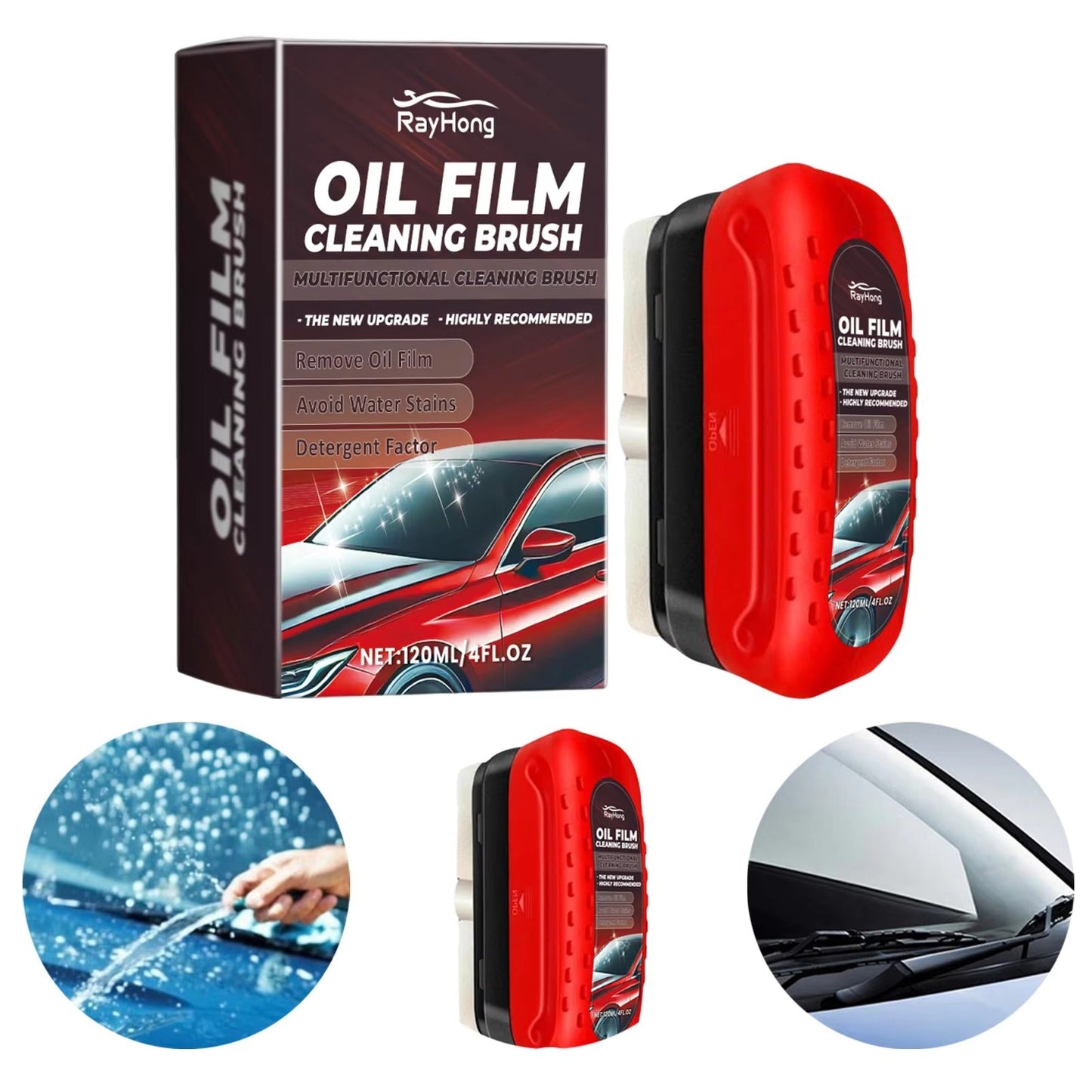 Oil Film Cleaning Brush